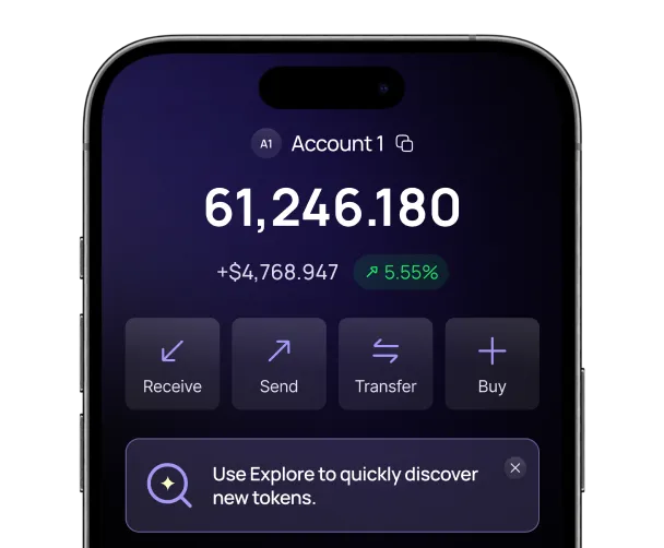 Giant Mobile Showing The APP Dashboard
